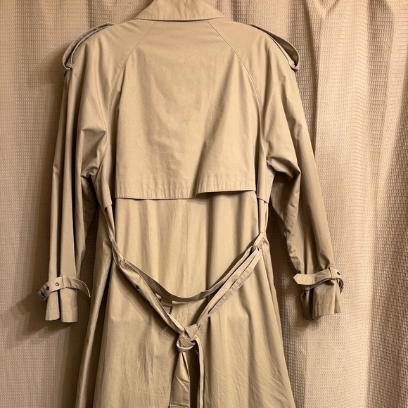 London Fog Raincoat Trench Winter Coat Tan Women's 6 - Picture 14 of 15
